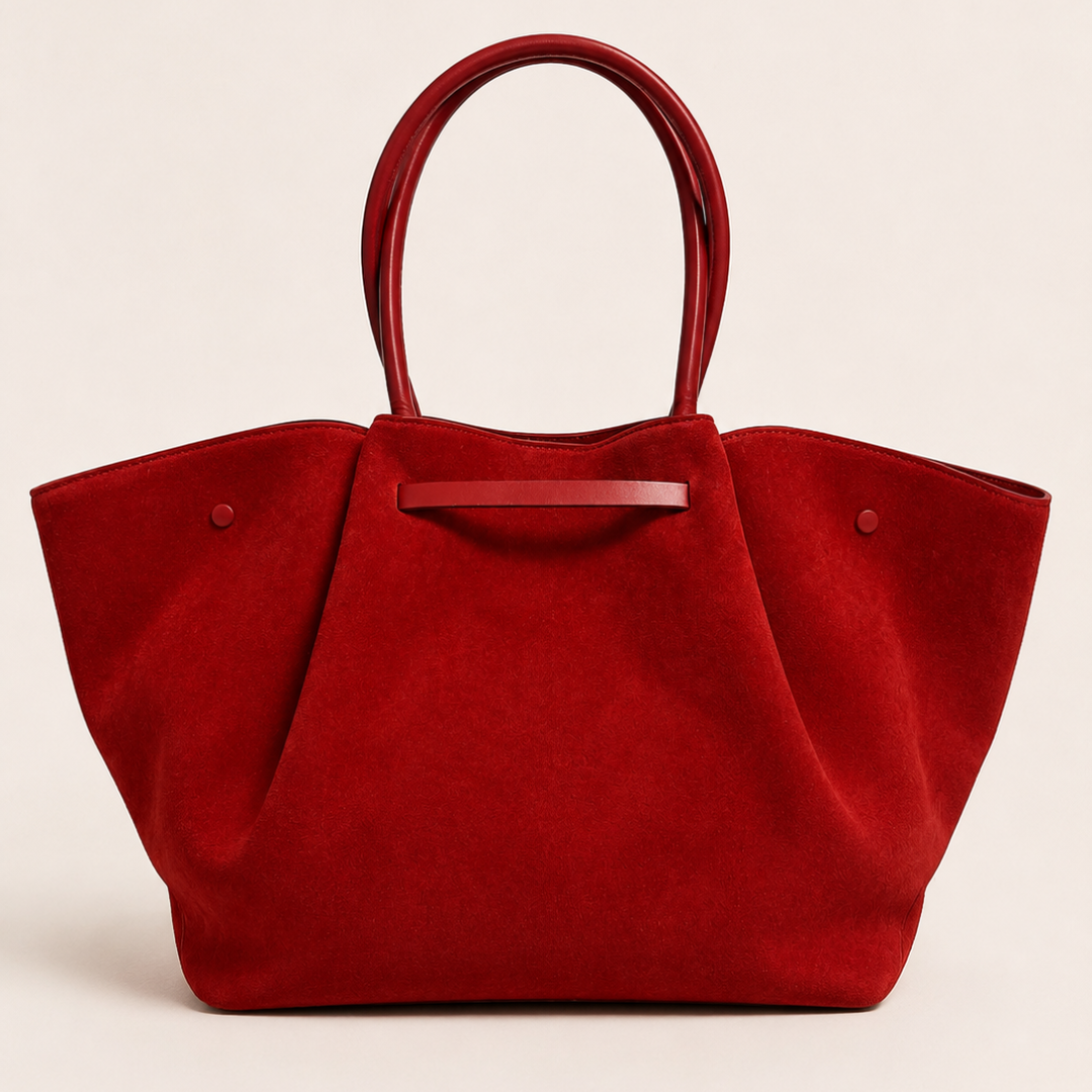 Demellier New York Large Bag - Berry Red